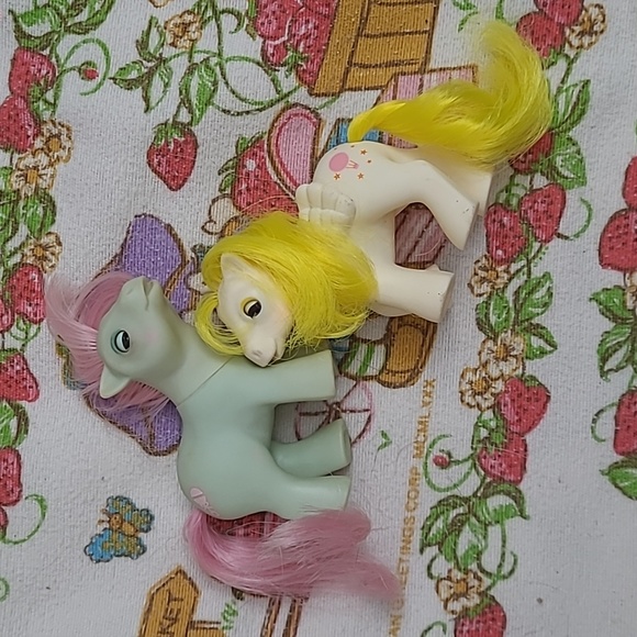 My Little Pony Other - Vintage My Little Pony G1 Beady Eye Babies Bundle